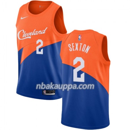 Cleveland Cavaliers Collin Sexton 2 2018-19 Nike City Edition Sininen Pelipaidat Swingman - Miesten
